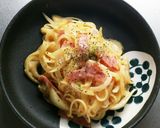 味決まる☆簡単シャンタンカルボナーラ。作り方7写真