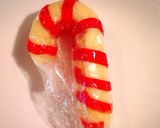 クリスマス☆ステッキ☆キャラ弁やサラダに作り方7写真