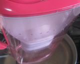 ブリタのお水で一人用鍋焼きうどん作り方1写真