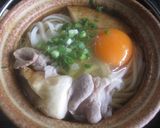 ブリタのお水で一人用鍋焼きうどん作り方6写真