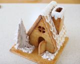 抜型で簡単！ヘクセンハウス　お菓子の家作り方21写真