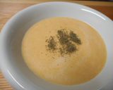 簡単★あま～い柿のスープ(ポタージュ)作り方5写真