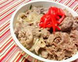 ♡家族に好評♡簡単にできちゃう牛丼♡作り方6写真