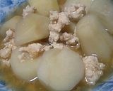 ほっこり☆里芋の鶏ひき肉あんかけ作り方7写真