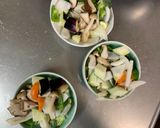 肉無チクワクリーミーロコモコ味野菜炒め作り方11写真