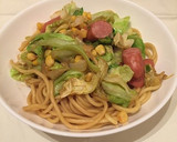 しょうゆ焼きそば作り方6写真