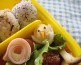 ちょま弁⑥大人気ひよこ＆煮込みハンバーグ作り方5写真