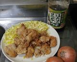 ☆♪塩からあげ♪ﾘﾒｲｸめんつゆ煮☆♪作り方1写真