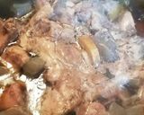鶏レバーとこんにゃくの煮物作り方6写真