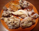 天然なめこ等6種キノコ、根菜の混ぜご飯作り方1写真