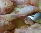 フライパンで塩手羽元のローストチキン風♪作り方1写真
