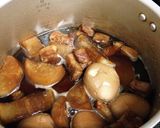 さっぱり！脂肪分の少ない豚の角煮作り方7写真