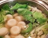 野菜たっぷり餃子スープ作り方5写真