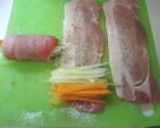豚肉の野菜巻き☆エスニックソース作り方2写真