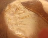 春菊と白かぶのミルククリームパスタ作り方4写真