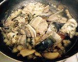 煮こごり入りブリ大根の卵焼き作り方5写真