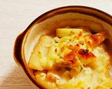ほっこり♡長芋と長葱の味噌チーズ焼き作り方5写真
