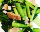 創味シャンタンDXで簡単！青菜炒め作り方3写真