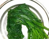 春菊としめじ 煮びたし作り方1写真