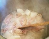 鶏手羽中＆大根♪スープ風【圧力鍋】作り方3写真