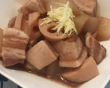 ラーメンスープでとろとろ角煮♡作り方5写真