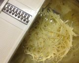 じゃがいも千切り炒め(土豆丝)作り方1写真