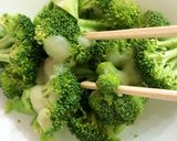 レンジで茎も☆ブロッコリーの塩麹作り方4写真