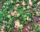 わさび菜と明太子の自家製 生ふりかけ作り方3写真