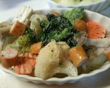 手軽に温野菜♡マヨチーズのホットサラダ♡作り方20写真