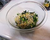レンジで時短!豆もやしとニラのナムル作り方5写真