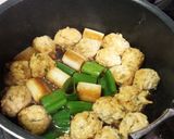 ふわふわ鶏団子と白ネギの照り焼き作り方4写真
