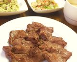 お家で焼肉♡牛タンのソテー☆*+作り方4写真