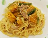 ほっこり甘辛❤かぼちゃの鶏そぼろ煮物♪作り方6写真