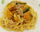 ほっこり甘辛❤かぼちゃの鶏そぼろ煮物♪作り方6写真