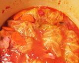 ロールキャベツ 基本 圧力鍋 鍋作り方11写真