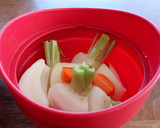 レンジでホッと。とれたてかぶのポトフ作り方2写真