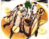 バナナチョコパンケーキ作り方3写真