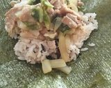 白菜と豚肉の味噌炒めのおにぎらず作り方5写真
