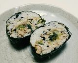 白菜と豚肉の味噌炒めのおにぎらず作り方7写真