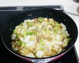♥白菜と豚挽き肉の中華あんかけご飯♥作り方3写真