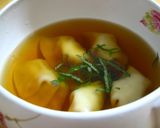 ぽん酢スープ餃子☆鶏×大葉でさっぱり！作り方8写真