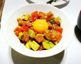 まぐろ・アボカド・トマトの丼作り方7写真