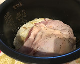 炊飯器で簡単！タイ風 蒸し鶏ごはん作り方4写真