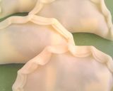 白身魚のチーズ入り揚げ餃子作り方4写真