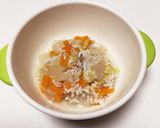 ＊離乳食中期〜＊しらすの出汁煮作り方5写真