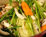 丸ごとキャベツと豚バラの蒸し焼き作り方2写真