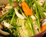 丸ごとキャベツと豚バラの蒸し焼き作り方2写真