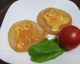 浅漬けアニマル♪アニマル野菜玉子焼き♪作り方5写真