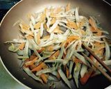 生姜香る味噌きんぴら豚肉巻き☆二種胡麻衣作り方2写真