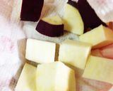 さつまいものツナ煮作り方1写真